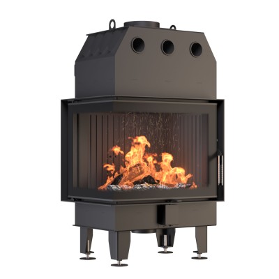 Камінна топка BOKAR 655047 L (14,5 kW ) black ceramatex