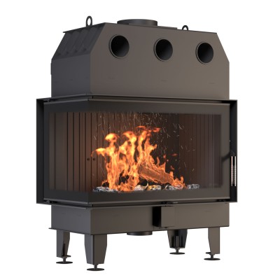 Камінна топка BOKAR 855047 L (17,0 kW ) black ceramatex