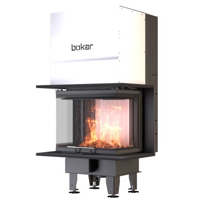 Камінна топка BOKAR PSG 60 (8,3 kW ) white ceramatex