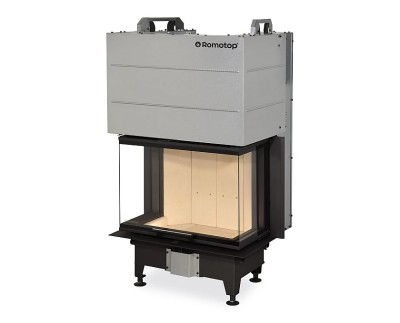 Romotop HEAT C 3g L 65.52.31.21 - тристороння камінна топка з підйомним механізмом