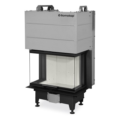 Romotop HEAT C 3g L 65.52.31.24 - тристороння камінна топка з підйомним механізмом