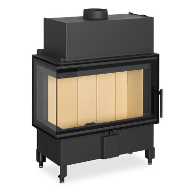 Romotop HEAT L 2g S 70.44.33.23 - вузька сталева кутова камінна топка