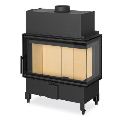 Romotop HEAT R 2g S 70.44.33.23 - вузька сталева кутова камінна топка
