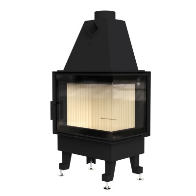 Камінна топка M-FIRE 60 (690/540) кутова права (14kW)