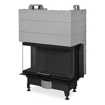 Romotop HEAT C 3g L 80.52.31.25 - тристороння камінна топка з темним шамотом