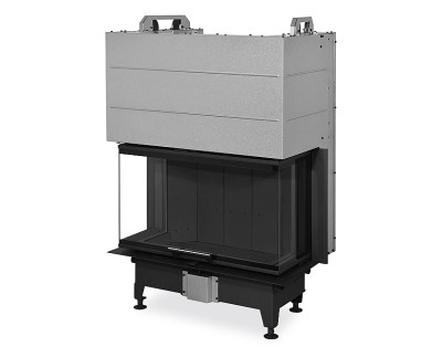 Romotop HEAT C 3g L 80.52.31.25 - тристороння камінна топка з темним шамотом