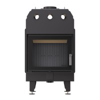 Камінна топка BOKAR 6050 (14.4 kW ) black ceramatex