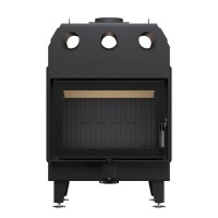 Камінна топка BOKAR 7050 (15.2 kW ) black ceramatex