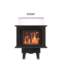 Камінна топка BOKAR PSG 60 (8,3 kW ) black ceramatex