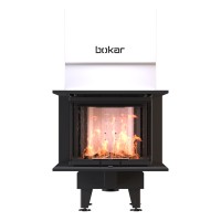 Камінна топка BOKAR PSG 60 (8,3 kW ) white ceramatex