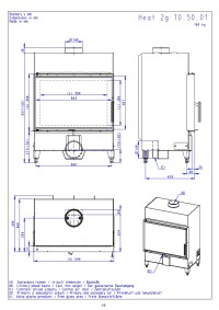 Romotop HEAT 2g 70.50.01 - класична камінна топка