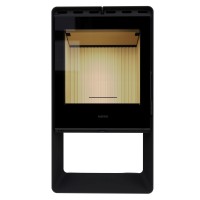 Піч сталева M-Fire Santorini з дровником (12kW)