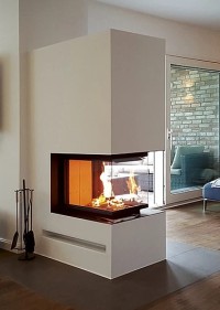 Romotop HEAT U 3g L 50.52.50.24 - тристороння топка для каміна з гільйотиною