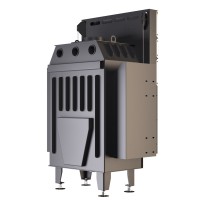 Камінна топка BOKAR 6050G (14,4 kW ) White ceramatex