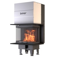 Камінна топка BOKAR PSG 60 (8,3 kW ) black ceramatex
