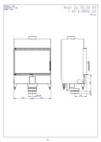Romotop HEAT 2g 70.50.01 - класична камінна топка