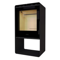 Піч сталева M-Fire Santorini з дровником (12kW)