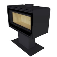 Піч сталева M-Fire Rodos на ніжці (15kW)