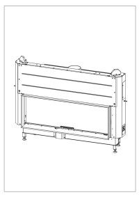 Romotop HEAT 3g L 140.50.01 - широкоформатна камінна топка з гільйотиною