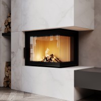 Камінна топка M-FIRE 60 (690/540) кутова права (14kW)