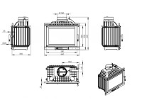 Камінна топка Nordflam Etna