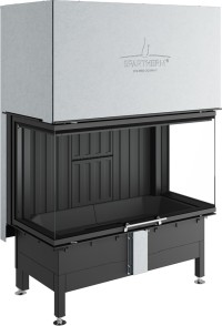 Стальная каминная топка Spartherm Arte 3RL-100h-4S
