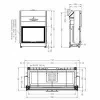 Камінна топка Spartherm Varia 1V-100h