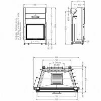 Стальная каминная топка Spartherm Varia Sh