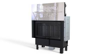 Каминная топка DEFRO HOME INTRA LA G (ЧЕРНЫЙ ШАМОТ)