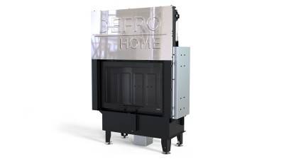 Каминная топка DEFRO HOME INTRA ME G (ЧЕРНЫЙ ШАМОТ)