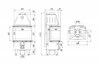 Каминная топка DEFRO HOME INTRA XSM C