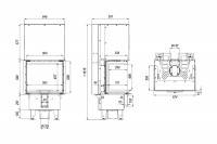 Камінна топка DEFRO HOME INTRA XSM CG